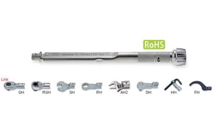 TOHNICHI  CL-MH (Interchangeable Head Type Adjustable Torque Wrench)
